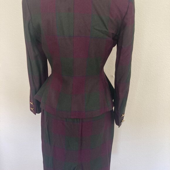 Kasper ASL Peplum Coat Suit - Picture 4 of 10